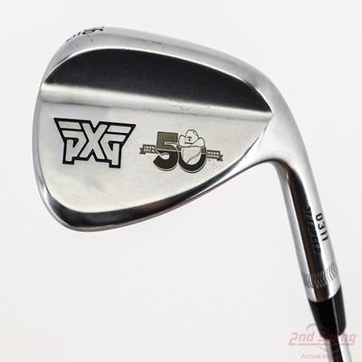 PXG 0311 3X Forged Chrome Wedge Sand SW 56° 12 Deg Bounce True Temper Elevate Tour Steel Stiff Right Handed 35.75in