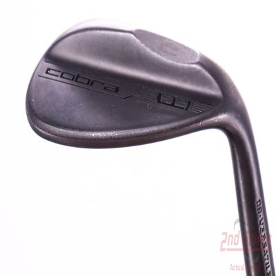 Cobra 2023 KING SB Black QPQ Wedge Lob LW 60° 8 Deg Bounce FST KBS Hi-Rev 2.0 125 Steel Stiff Right Handed 35.25in