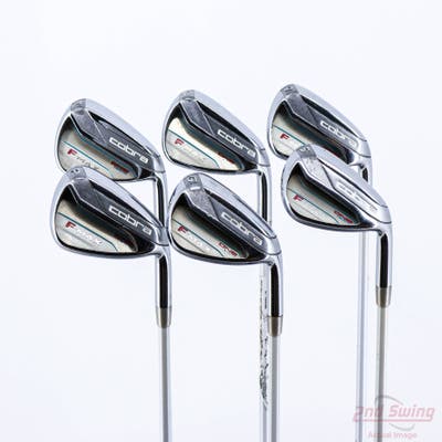 Cobra F-Max Womens One Length Iron Set 7-PW GW SW Cobra Superlite Graphite Ladies Right Handed 36.0in