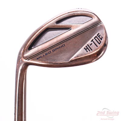 TaylorMade Milled Grind HI-TOE 3 Copper Wedge Gap GW 52° 9 Deg Bounce FST KBS Hi-Rev 2.0 115 Steel Wedge Flex Left Handed 36.0in