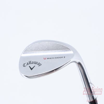 Callaway Mack Daddy 2 Chrome Wedge Lob LW 60° 14 Deg Bounce C Grind Stock Steel Shaft Steel Wedge Flex Right Handed 35.0in