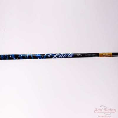 Used W/ TaylorMade RH Adapter Mitsubishi Rayon Kai'li Blue 60g Driver Shaft X-Stiff 44.5in