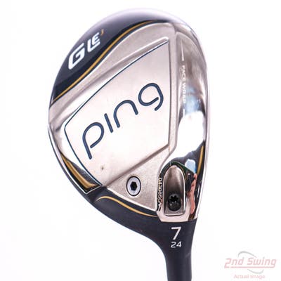 Ping G LE 3 Fairway Wood 7 Wood 7W 24° ULT 250 Lite Graphite Ladies Right Handed 41.25in