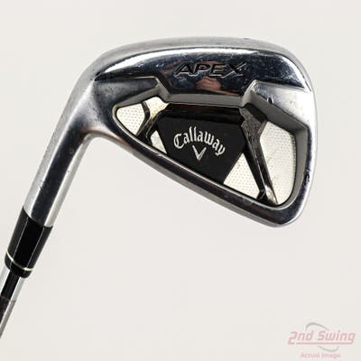 Callaway Apex 21 Single Iron 7 Iron True Temper Elevate ETS 95 Steel Stiff Left Handed 37.5in