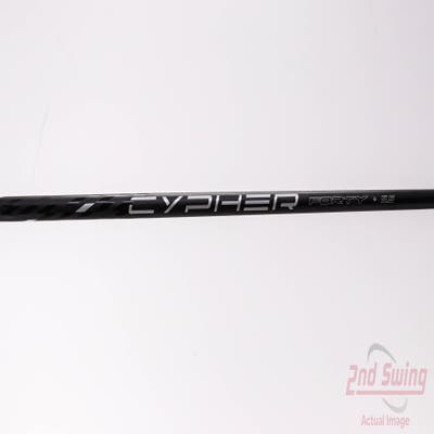 Pull Project X Cypher Black 40g Driver Shaft Regular 44.5in