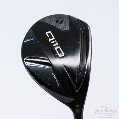 TaylorMade Qi10 Fairway Wood 3 Wood 3W 15° Fujikura Ventus Blue TR 6 Graphite Stiff Right Handed 43.5in