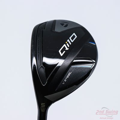 TaylorMade Qi10 Fairway Wood 5 Wood 5W 18° Fujikura Ventus Blue TR 6 Graphite Regular Left Handed 42.75in