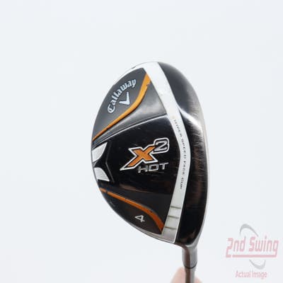 Callaway X2 Hot Fairway Wood 4 Wood 4W Aldila Tour Blue Graphite Regular Right Handed 43.5in