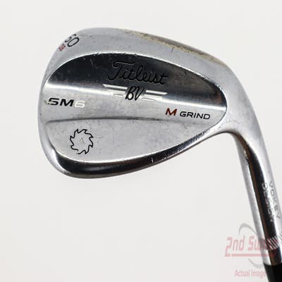 Titleist Vokey SM6 Tour Chrome Wedge Lob LW 60° 8 Deg Bounce M Grind SM6 BV Steel Wedge Flex Right Handed 35.0in