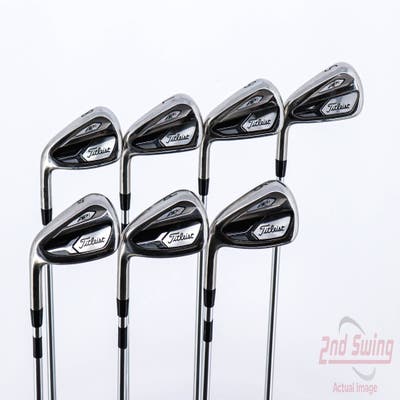 Titleist 718 AP1 Iron Set 5-PW GW Mitsubishi Tensei Pro Red AMC Graphite Ladies Left Handed 37.0in