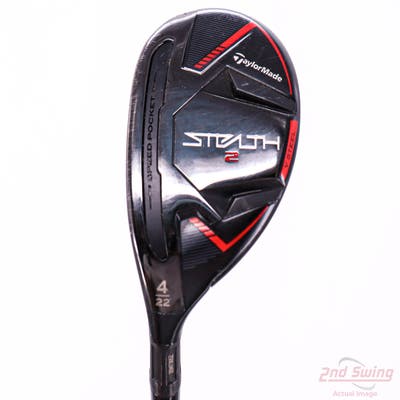 TaylorMade Stealth 2 Rescue Hybrid 4 Hybrid 22° Fujikura Ventus TR Red HB 6 Graphite Regular Left Handed 41.0in