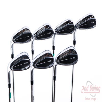 TaylorMade Qi Iron Set 5-PW AW FST KBS MAX 85 MT Steel Regular Left Handed 38.0in