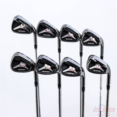 TaylorMade 2009 Burner Iron Set 4-PW AW TM Burner 2.0 85 Steel Regular Right Handed 39.0in