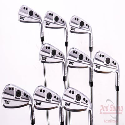 PXG 0311 T GEN4 Iron Set 3-PW AW FST KBS Tour 120 Steel Stiff Right Handed 38.25in