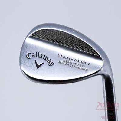 Callaway Mack Daddy 2 Chrome Wedge Lob LW 58° 10 Deg Bounce S Grind True Temper Dynamic Gold Steel Wedge Flex Right Handed 35.0in