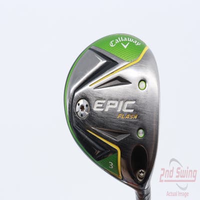 Callaway EPIC Flash Fairway Wood 3 Wood 3W 15° Project X EvenFlow Green 65 Graphite Regular Right Handed 43.0in