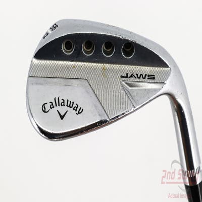 Callaway Jaws Raw Full Toe Chrome Wedge Sand SW 56° 12 Deg Bounce Dynamic Gold Spinner TI 115 Steel Wedge Flex Right Handed 35.5in