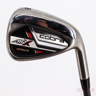 Mint Cobra 2023 Air X Single Iron 8 Iron Cobra Ultralite 50 Graphite Regular Right Handed 36.5in