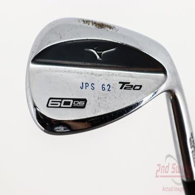 Mizuno T20 Satin Chrome Wedge Lob LW 60° 6 Deg Bounce Project X LZ 6.5 Steel X-Stiff Right Handed 36.0in