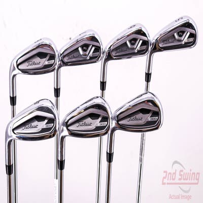 Titleist 2021 T300 Iron Set 5-PW GW True Temper AMT Red R300 Steel Regular Left Handed 38.25in