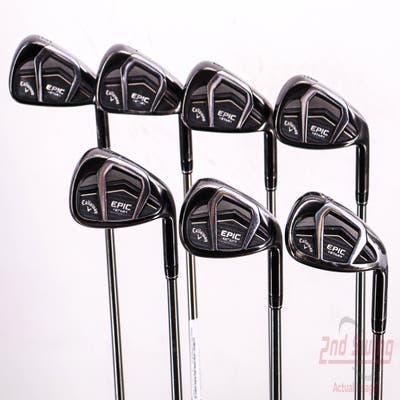 Callaway EPIC Star Iron Set 6-PW AW Mitsubishi Grand Bassara i55 Graphite Regular Right Handed 38.5in