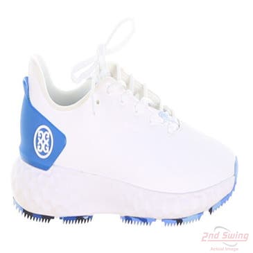 New Womens Golf Shoe G-Fore MG4.1 8 White/Blue MSRP $185 G4LF21EF26