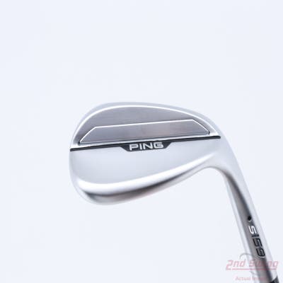 Ping s159 Chrome Wedge Sand SW 56° 12 Deg Bounce S Grind Ping Z-Z115 Steel Wedge Flex Right Handed Black Dot 35.5in