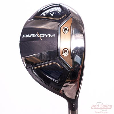 Callaway Paradym Fairway Wood 7 Wood 7W 21° Aldila Ascent Blue 50 Graphite Senior Right Handed 42.0in