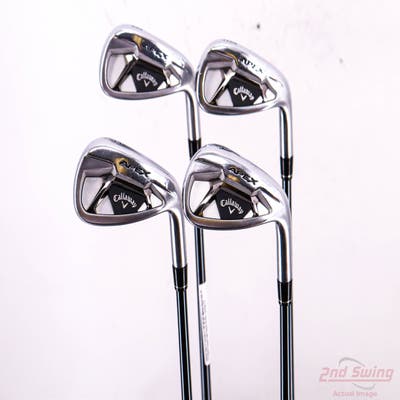 Callaway Apex 21 Iron Set 8-PW AW UST Mamiya Recoil Dart 75 F3 Graphite Regular Right Handed 36.25in