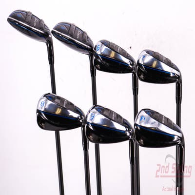 Cobra 2021 T-Rail Combo Iron Set 4H 5H 6-PW Cobra Ultralite 45 Graphite Senior Right Handed 38.75in