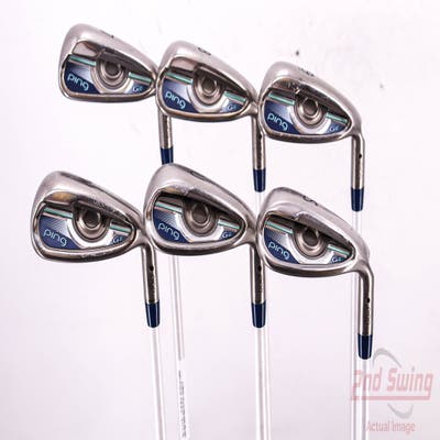 Ping G LE Iron Set 7-PW AW SW ULT 230 Ultra Lite Graphite Ladies Right Handed Black Dot 37.0in