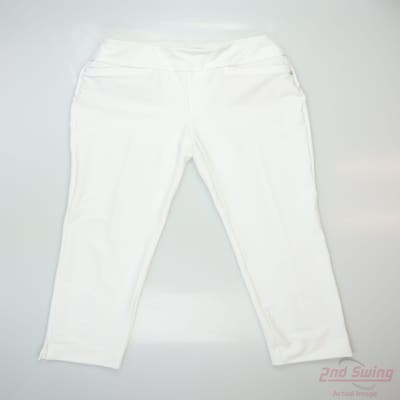 New Womens Fairway & Greene Pants X-Large XL x White MSRP $139