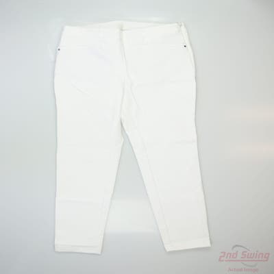 New Womens Ralph Lauren RLX Pants 6 x White MSRP $168