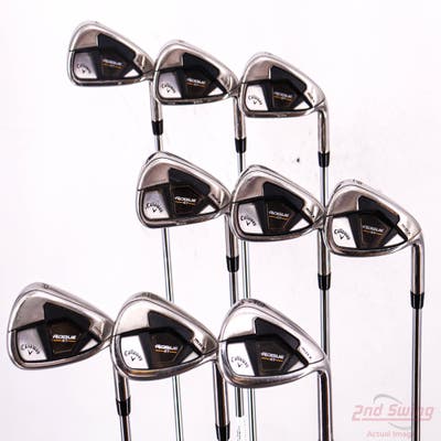 Callaway Rogue ST Max Iron Set 4-PW GW SW True Temper Elevate MPH 95 Steel Regular Right Handed 38.5in