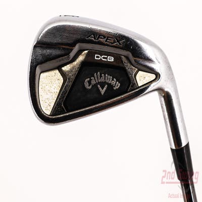 Callaway Apex DCB 21 Single Iron 6 Iron FST KBS $-Taper Black Steel Stiff Right Handed 37.5in