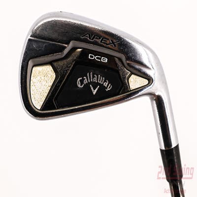 Callaway Apex DCB 21 Single Iron 4 Iron FST KBS $-Taper Black Steel Stiff Right Handed 38.75in