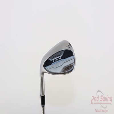 Cleveland CBX Zipcore Wedge Lob LW 58° 10 Deg Bounce Dynamic Gold Spinner Steel Wedge Flex Left Handed 35.25in