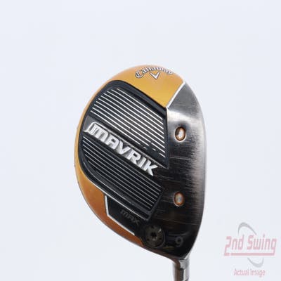 Callaway Mavrik Max Fairway Wood 9 Wood 9W UST Mamiya Helium Black 5 Graphite Senior Right Handed 41.5in