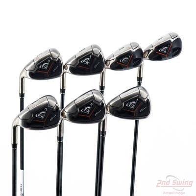 Callaway FT i-Brid Iron Set 4-PW Callaway FT i-Brid Iron GRPH Graphite Senior Left Handed 37.75in