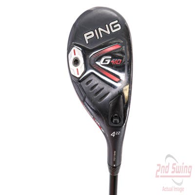 Ping G410 Hybrid 4 Hybrid 22° Mitsubishi Tensei CK 80 Blue Graphite Tour X-Stiff Right Handed 39.75in