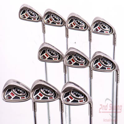 Ping G15 Iron Set 3-PW AW SW Ping AWT Steel Regular Right Handed Black Dot 38.0in