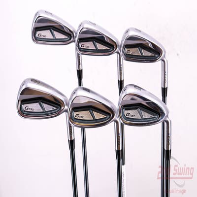 Ping G730 Iron Set 6-PW AW UST Mamiya Recoil 65 Dart Graphite Senior Right Handed Blue Dot 38.5in