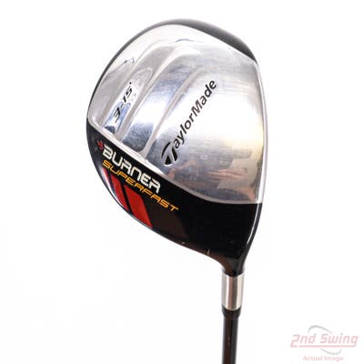 TaylorMade Burner Superfast Fairway Wood 3 Wood 3W 15° TM Matrix Ozik Xcon 4.8 Graphite Regular Right Handed 43.5in