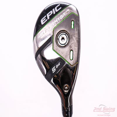 Callaway EPIC Super Hybrid 5 Hybrid 24° Aldila RIP Phenom HB 100 Graphite Stiff Right Handed 39.5in