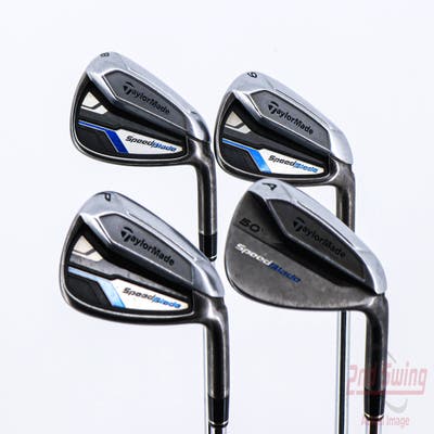 TaylorMade Speedblade Iron Set 8-PW AW FST KBS C-Taper 90 Steel Stiff Right Handed 37.0in