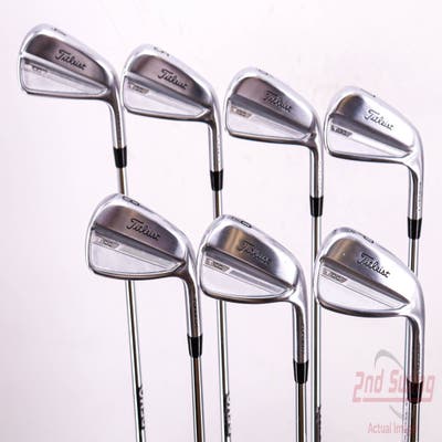 Titleist 2023 T100 Iron Set 4-PW True Temper AMT Tour White Steel Stiff Right Handed 38.0in