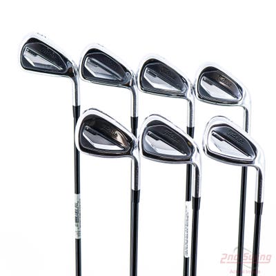 Titleist 2023 T350 Iron Set 5-PW AW Mitsubishi Tensei Red AM2 Graphite Senior Right Handed 38.0in