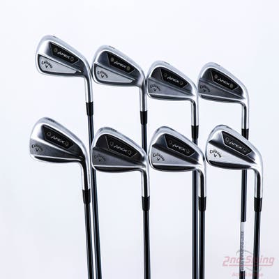 Callaway Apex Ai200/Ai300 Combo Iron Set 4-PW AW UST Mamiya Recoil 105 Dart Graphite Stiff Right Handed 39.0in