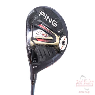 Ping G410 SF Tec Fairway Wood 7 Wood 7W 22° ALTA CB Slate Graphite Senior Left Handed 42.5in