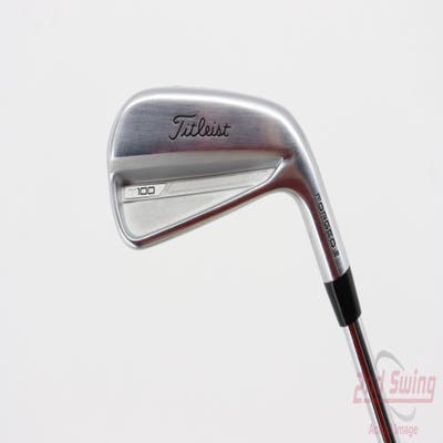 Titleist 2023 T100 Single Iron 4 Iron True Temper AMT Tour White Steel Stiff Right Handed 38.75in